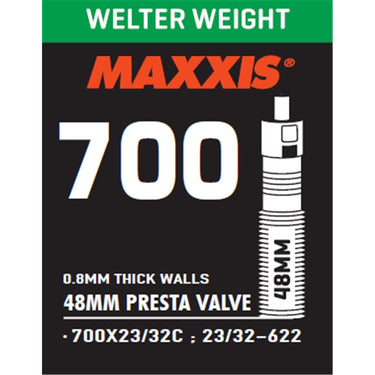 Maxxis Tube Welter Weight 700 X 23/32C Presta FV Lfs 48mm